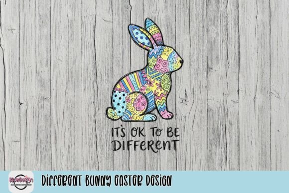 Celebrate Uniqueness: The Different Bunny Easter Design