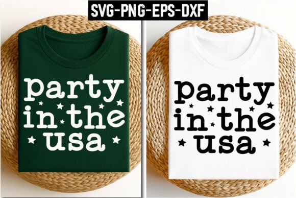 Designing a Festive Vibe: The Party in the USA SVG
