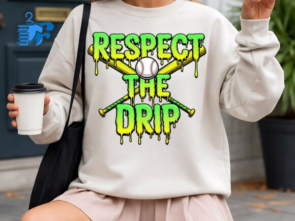 Drip Strong Baseball SVG: Bold Graphics for Your Projects
