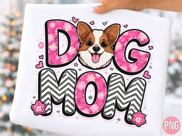 The Pink Floral Corgi PNG: Designing for Dog Moms